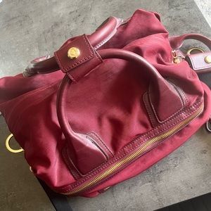 Caraa Oxblood Medium Studio convertible bag/backpack